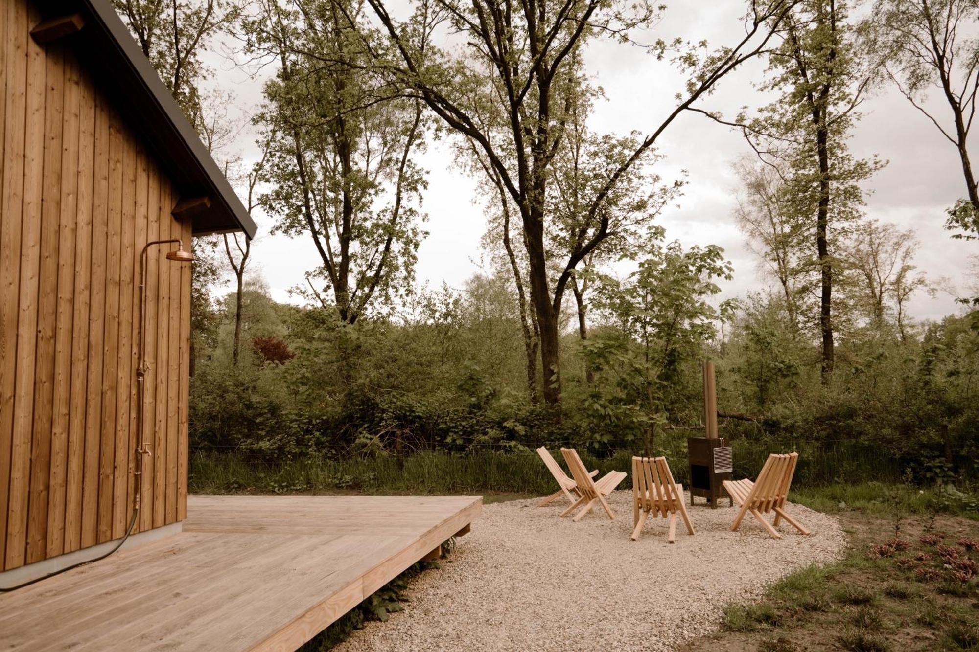 Villa Pine House Vrijstaand Bad En Hottub Op Biobrandstof Nistelrode Exterior foto